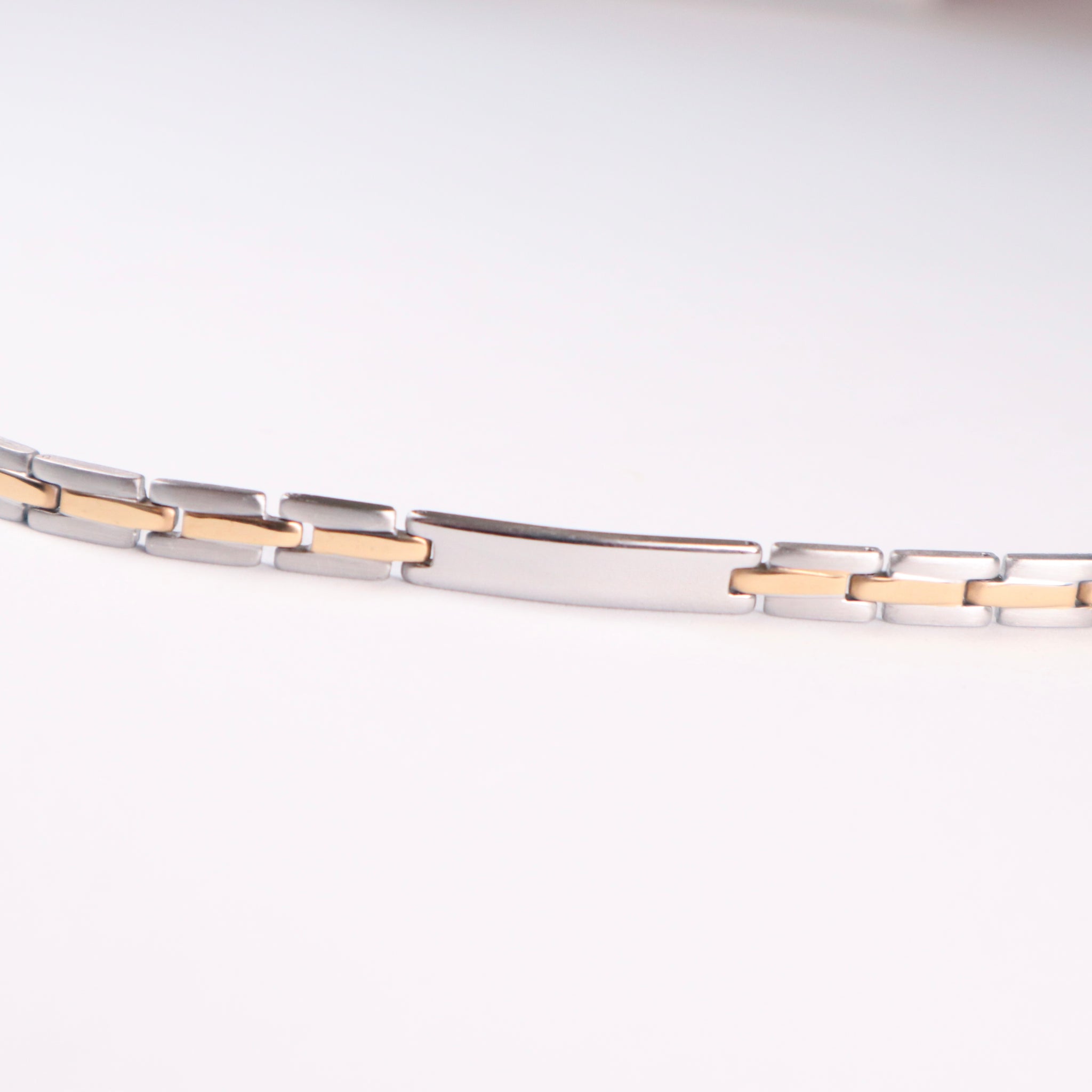 Bracciale slim bicolor CON INCISIONE