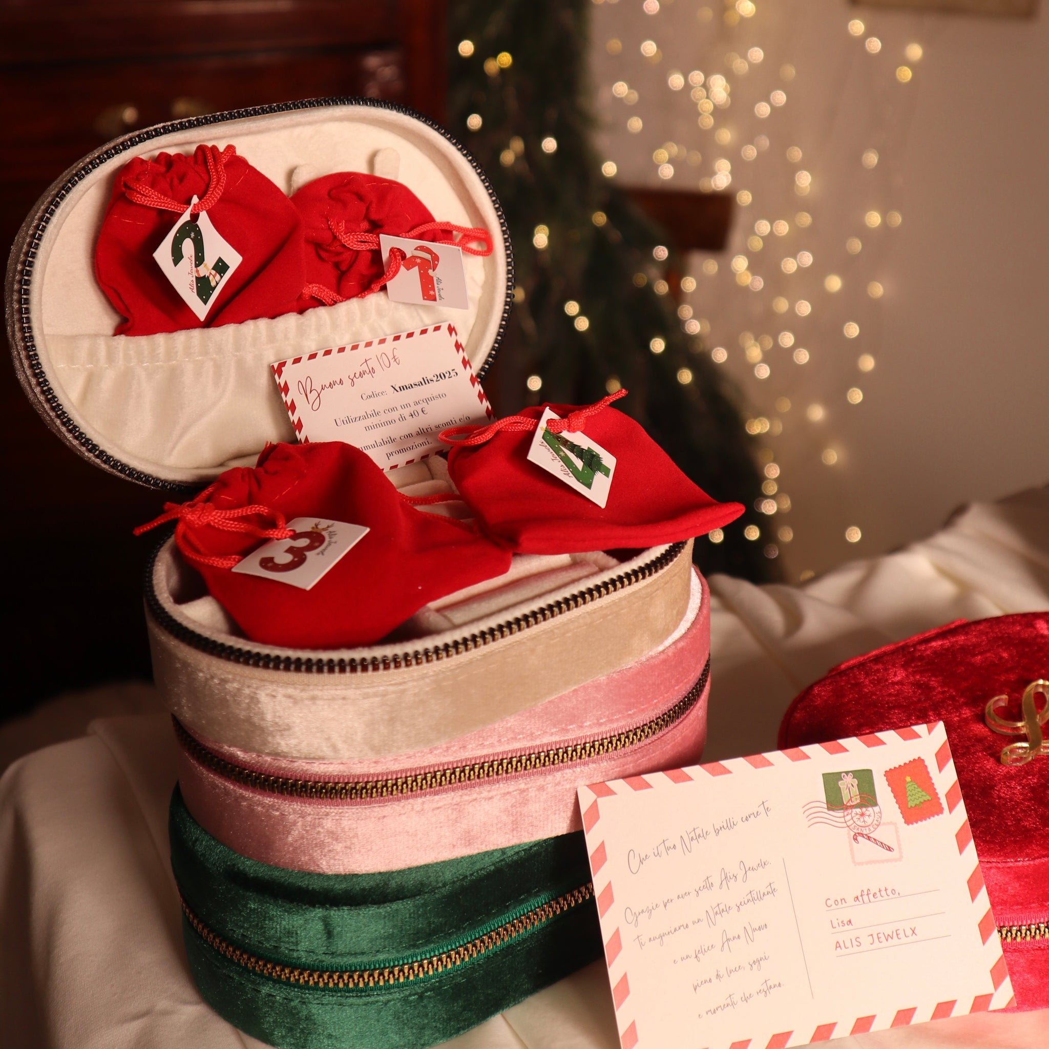 Calendario avvento LUI & LEI in VERDE