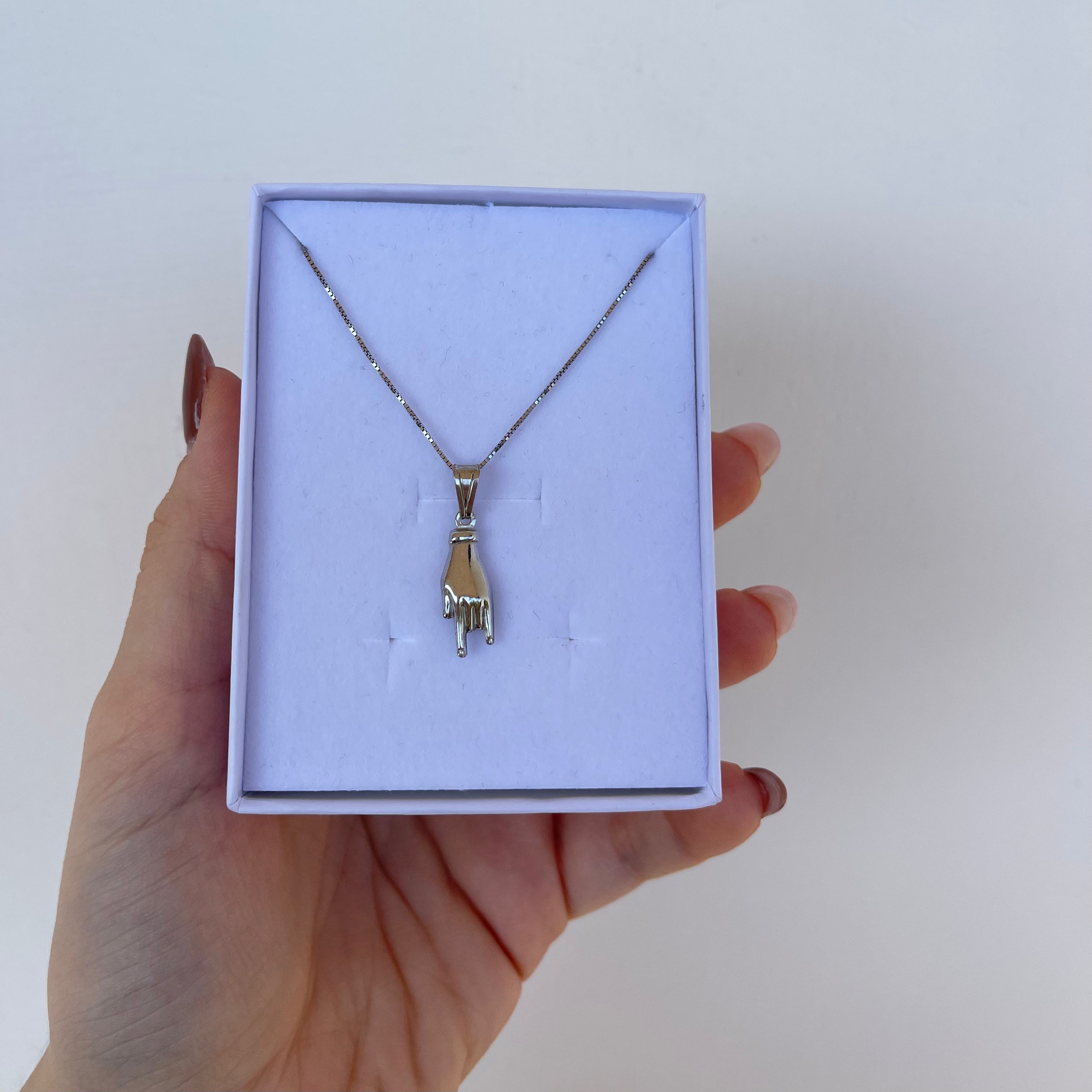Ciondolo Portafortuna A Forcella (Wishbone) In Argento 925: Charm Singolo Con Anello Per Gioielli Fai Da Te, Portafortuna